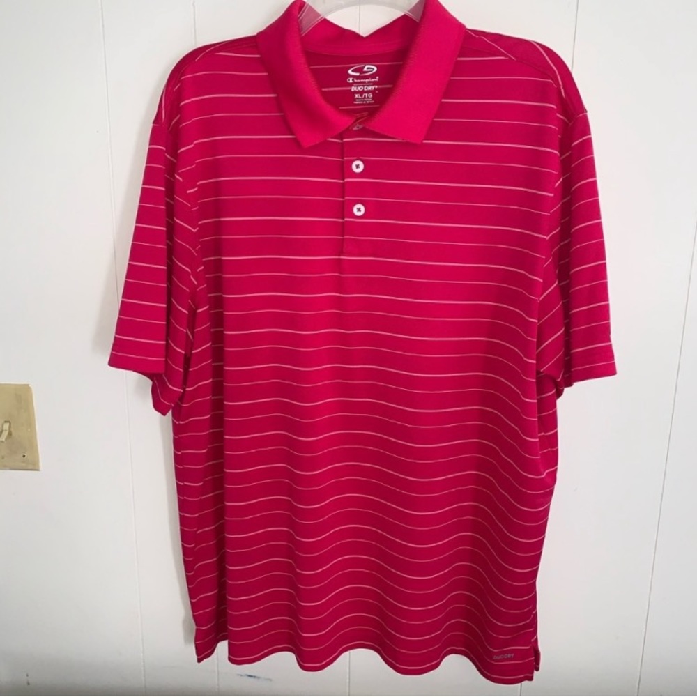 Excellent Preowned Condition Champion Duo   Dry Polo Size XL.